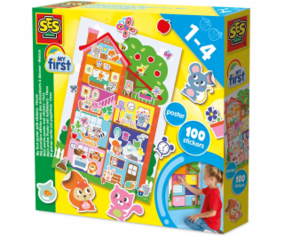 Kreativní sada SES Kreativní plakát se samolepkami 14476