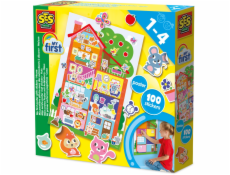 Kreativní sada SES Kreativní plakát se samolepkami 14476