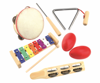 Bino Set hudebních nástrojů - poškozený obal