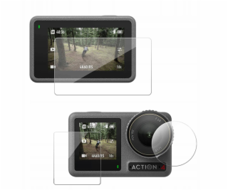 Tvrzené sklo TELESIN pro DJI Osmo Action 5/4/3