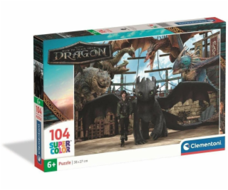 Delione Clementoni Super Color Dragon 25079, 38x 27, 104 d