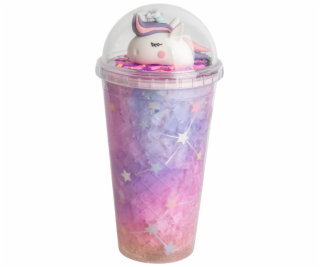 Kelímek s víčkem a brčkem Jednorožec 480ml - více variant