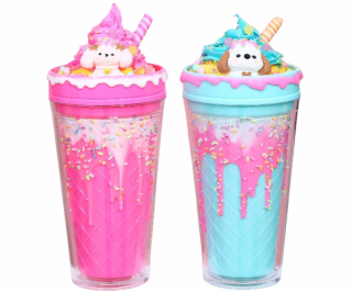 Kelímek s víčkem a brčkem Zmrzlinový Pejsek 480ml - více ...