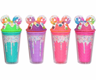 Kelímek s víčkem a brčkem Donuts 480ml - více variant