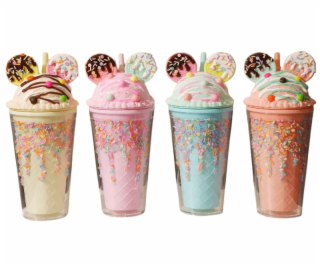 Kelímek s víčkem a brčkem Oreo 480ml - více variant