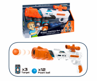 Pistole na pěnové míčky 34 cm