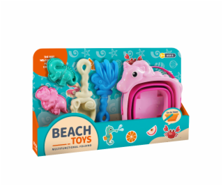 Sada na písek - Skladaci kyblik Jednorožec s příslušenstv...