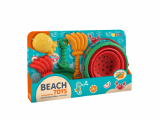 Sada na písek - Skladaci kyblik s příslušenstvím 5 ks