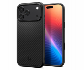 Spigen Enzo Aramid T, black - iPhone 17 Pro Max