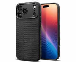 Spigen Liquid Air, matte black - iPhone 17 Pro