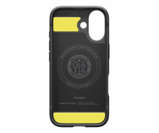 Spigen Rugged Armor MagSafe, matte black - iPhone 17