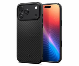 Spigen Enzo Aramid T, black - iPhone 17 Pro