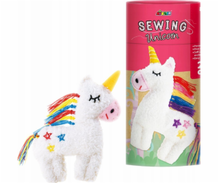 MG DYSTRYBUCJA Kreativní sada Ušij si klíčenku - Jednorožec