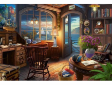 Castor 1000dílné puzzle Námořnický dům