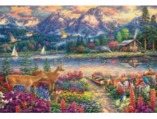 Castor Puzzle 1500 dílků Jarní horská majestátnost