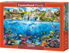 Castor Pirátský ostrov - Korálový útes 1500 dílků puzzle