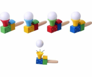 ASKATO Dřevěná lokomotivní foukací trubka