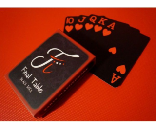 Bicycle Karty finálového stolu - černý balíček