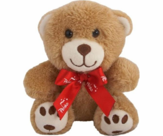 Beppe Maskot plyšový medvídek s vyšívanou červenou mašlí ...