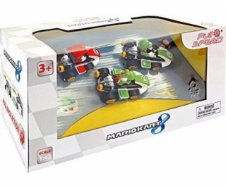 Carrera Sada 3 vozidel Mario Kart s natahovacími prvky