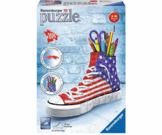 Ravensburger Polska Americké tenisky 3D puzzle se 108 dílky