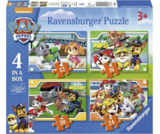 Ravensburger Polska 4v1 Puzzle Tlapková patrola Tým