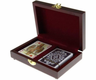 Piatnik Luxusní karty v dřevěné krabičce