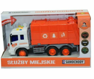 Madej Popelářské auto se zvukem a světlem