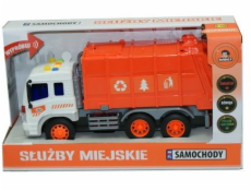 Madej Popelářské auto se zvukem a světlem