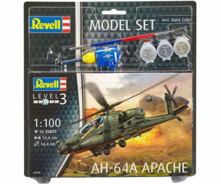 Revell Plastikový model letadla AH-64A Apache