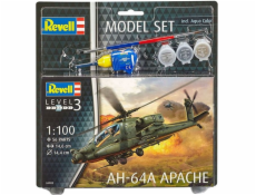 Revell Plastikový model letadla AH-64A Apache