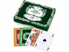 Piatnik Standardní karty s dubovými listy, 2 balíčky