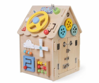 Hračka 2Kids Toys Activity board Domeček přírodní