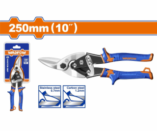 Wadfow Nůžky na plech levý střih 250 mm