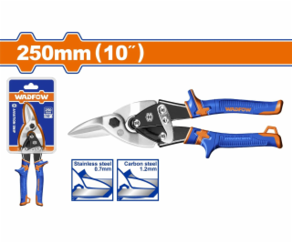 Wadfow Nůžky na plech rovný střih 250 mm