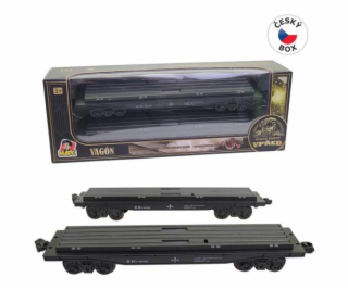 Hračka MaDe Vagón, plošinový, 25 cm 