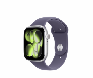 Chytré hodinky Apple Watch Series 11 GPS 46 mm stříbrné, M/L