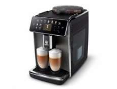 BAZAR Saeco GranAroma SM6582/10 automatický kávovar, 1500 W, vestavěný mlýnek, 15 barů, dotykový displej, 6 profilů