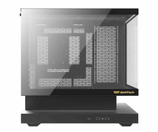 Počítačová skříň Darkflash F1 (černá) + 6 ventilátorů ARGB