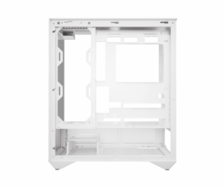 Počítačová skříň Darkflash DY460 (bílá) + 4 ventilátory ARGB