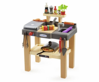 Dětská kuchyňka Ecoiffier letní s pecí na pizzu 