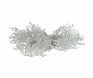 Vánoční LED řetěz Retlux RXL 495 vločky 40 LED CW