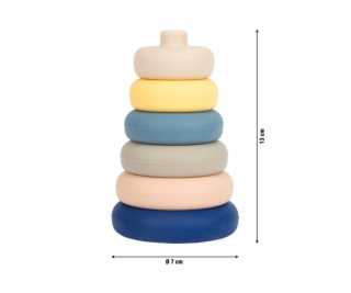 small foot Silikonová nasazovací věž