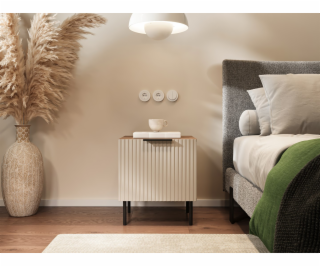 Cama ALMERA 5903815011719 noční stolek Barva kašmíru, vla...