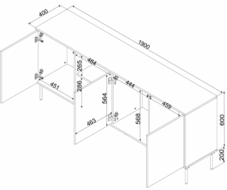 Cama INSERTO 400230 komoda