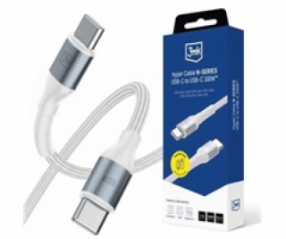 3mk Hyper Cable N-SERIES C to C 1m 20V/5A 100W White / Black
