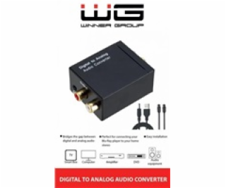 WG - Převodník digitálního signálu na analog - RCA L/R 3,...