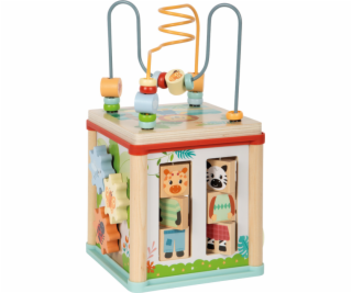 small foot Dřevěná motorická kostka Přátelé z džungle