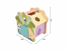 small foot Dřevěná vkládačka  Přátelé z džungle