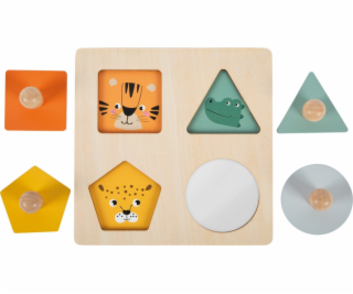 small foot Dřevěné Montessori puzzle